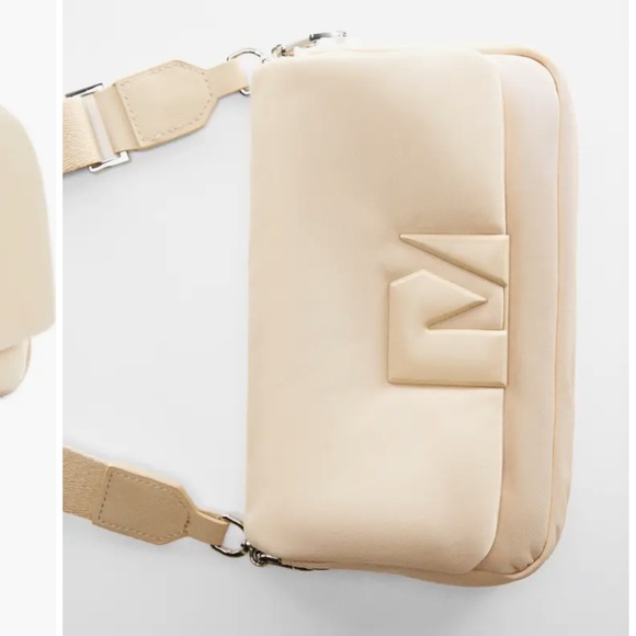 Mango Logo Crossbody Bag **NWT** - Picture 4 of 10